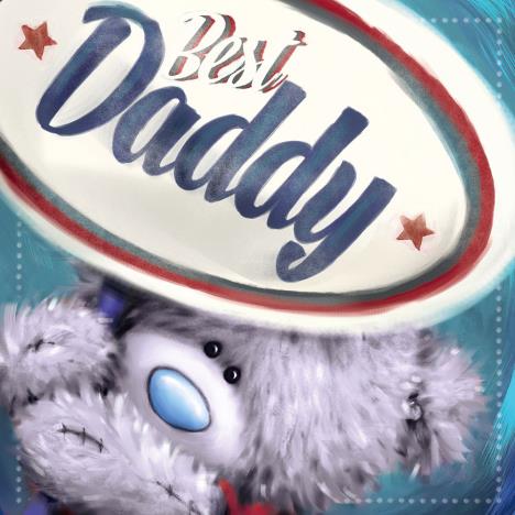 Best Daddy Me to You Bear Square Father Day Card £1.89